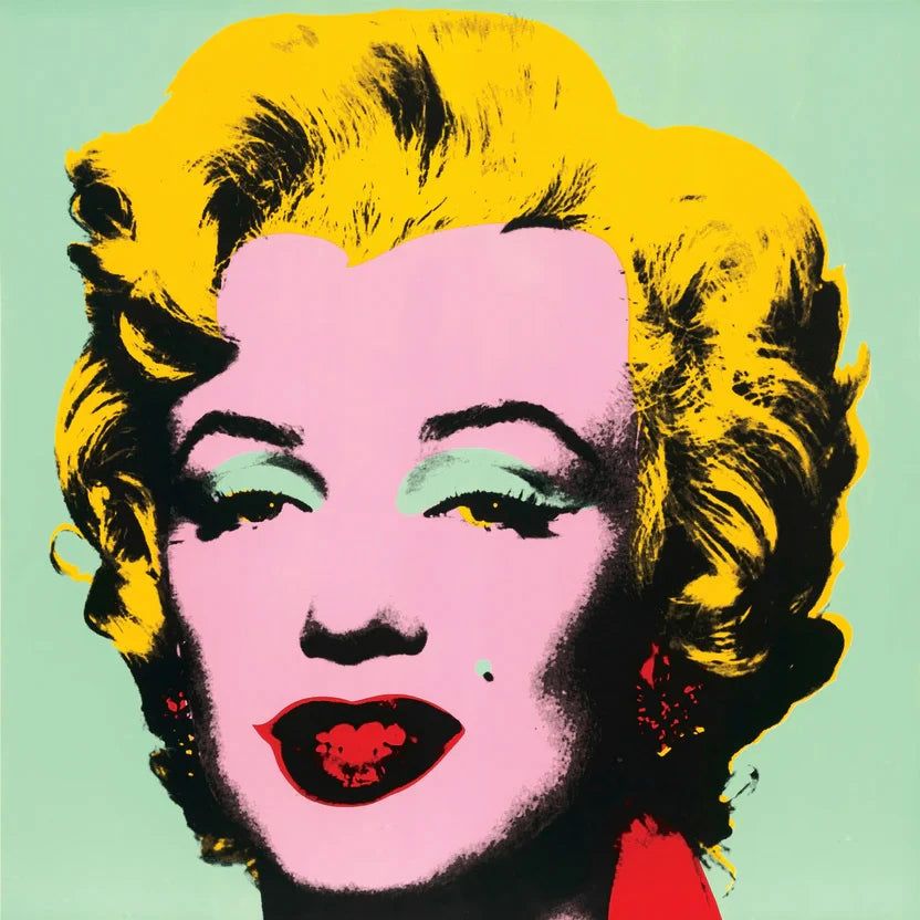 Picture of Andy Warhol's Marilyn Painting