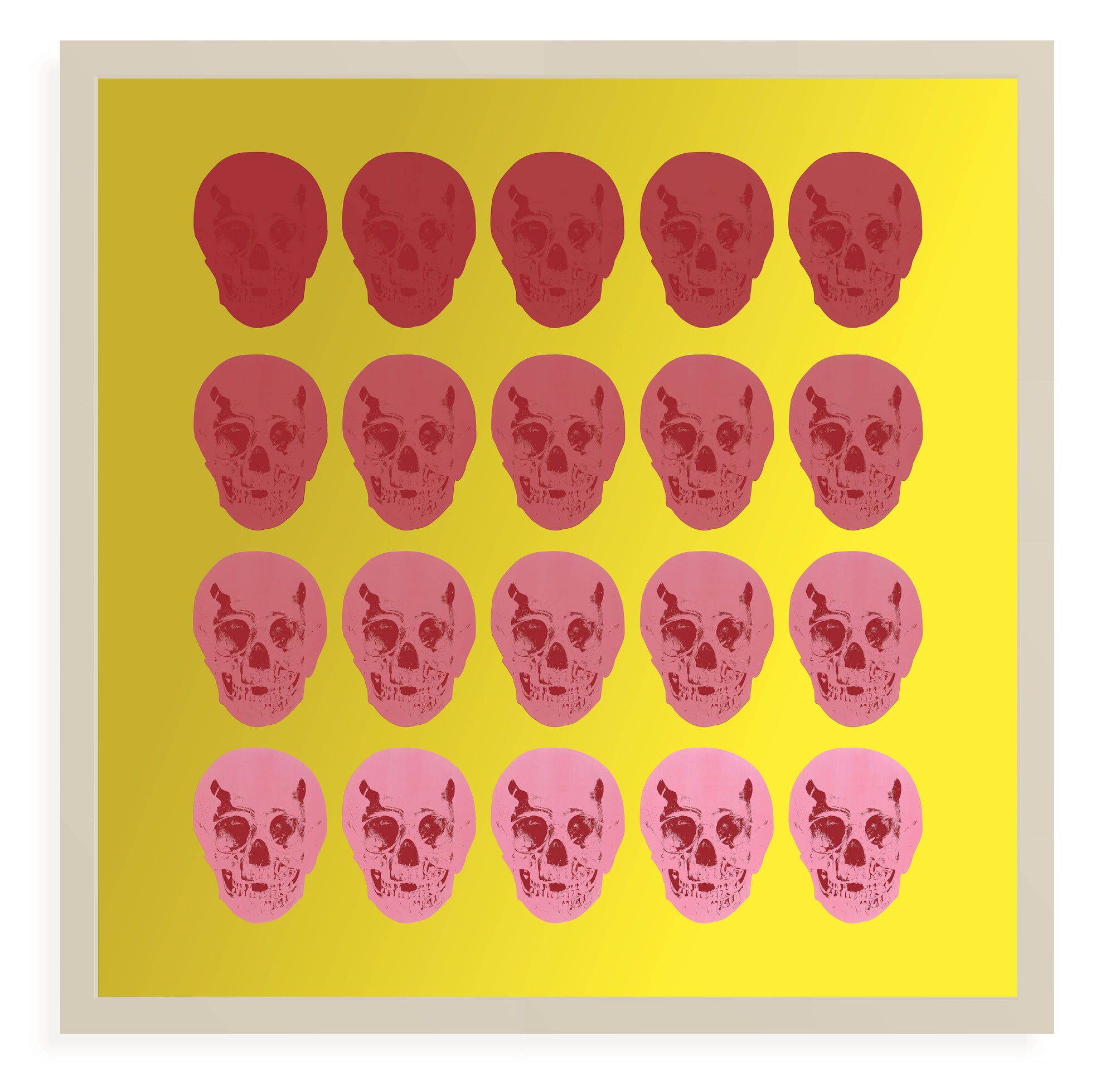 Chromatic Skulls: Rhubarb and Custard