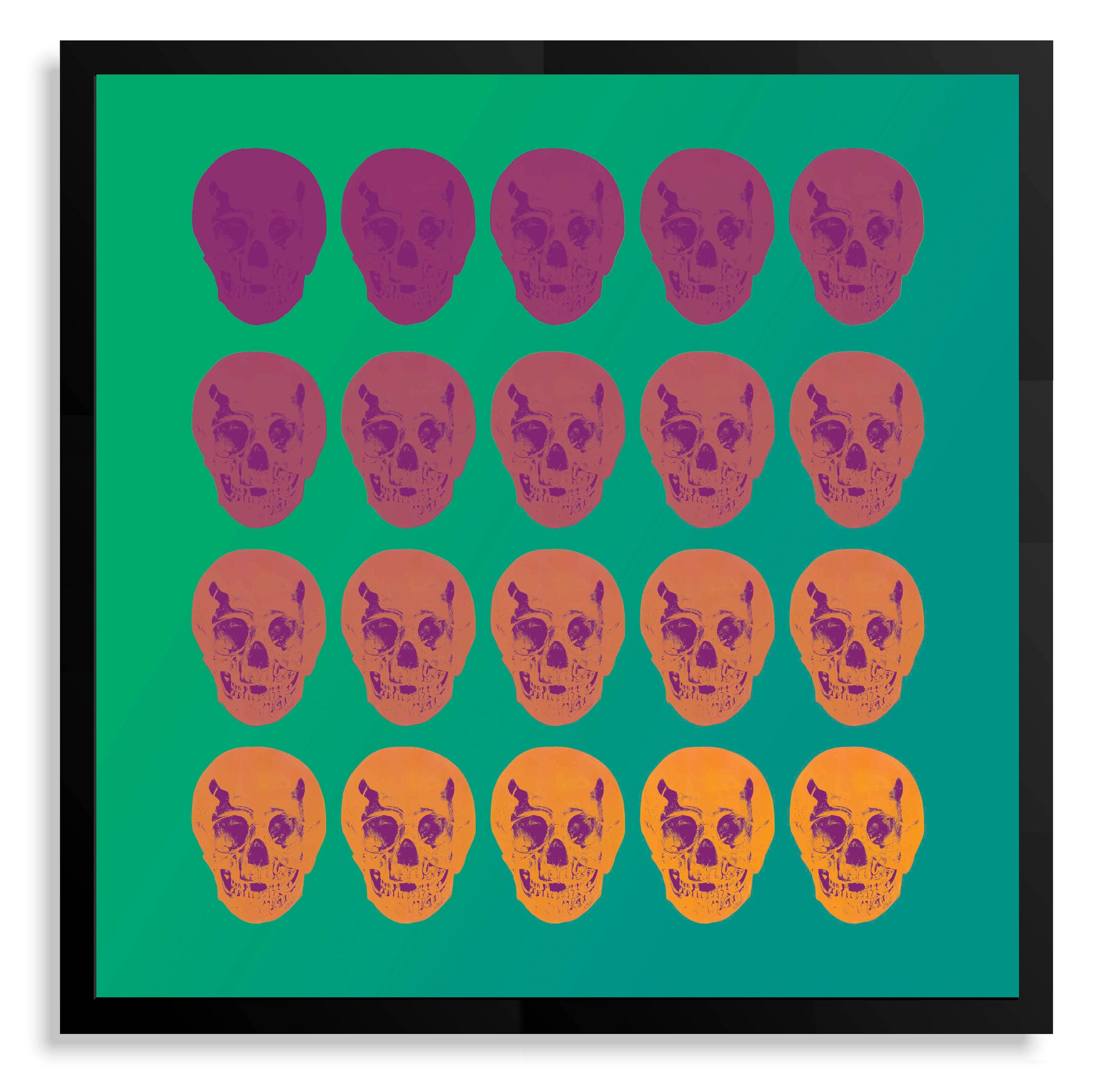 Chromatic Skulls: Mimosas in Batroun