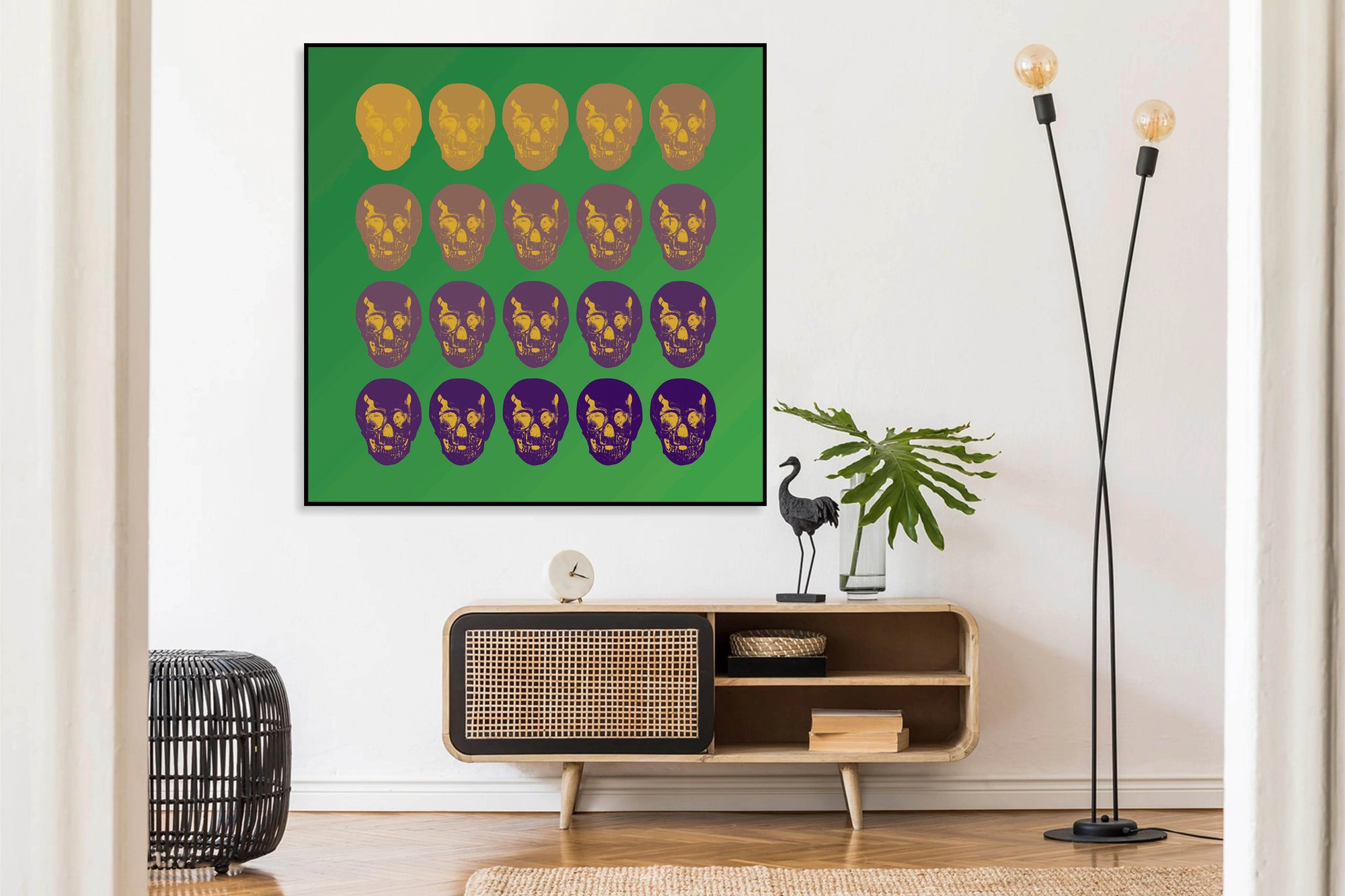 Chromatic Skulls: Tropicana