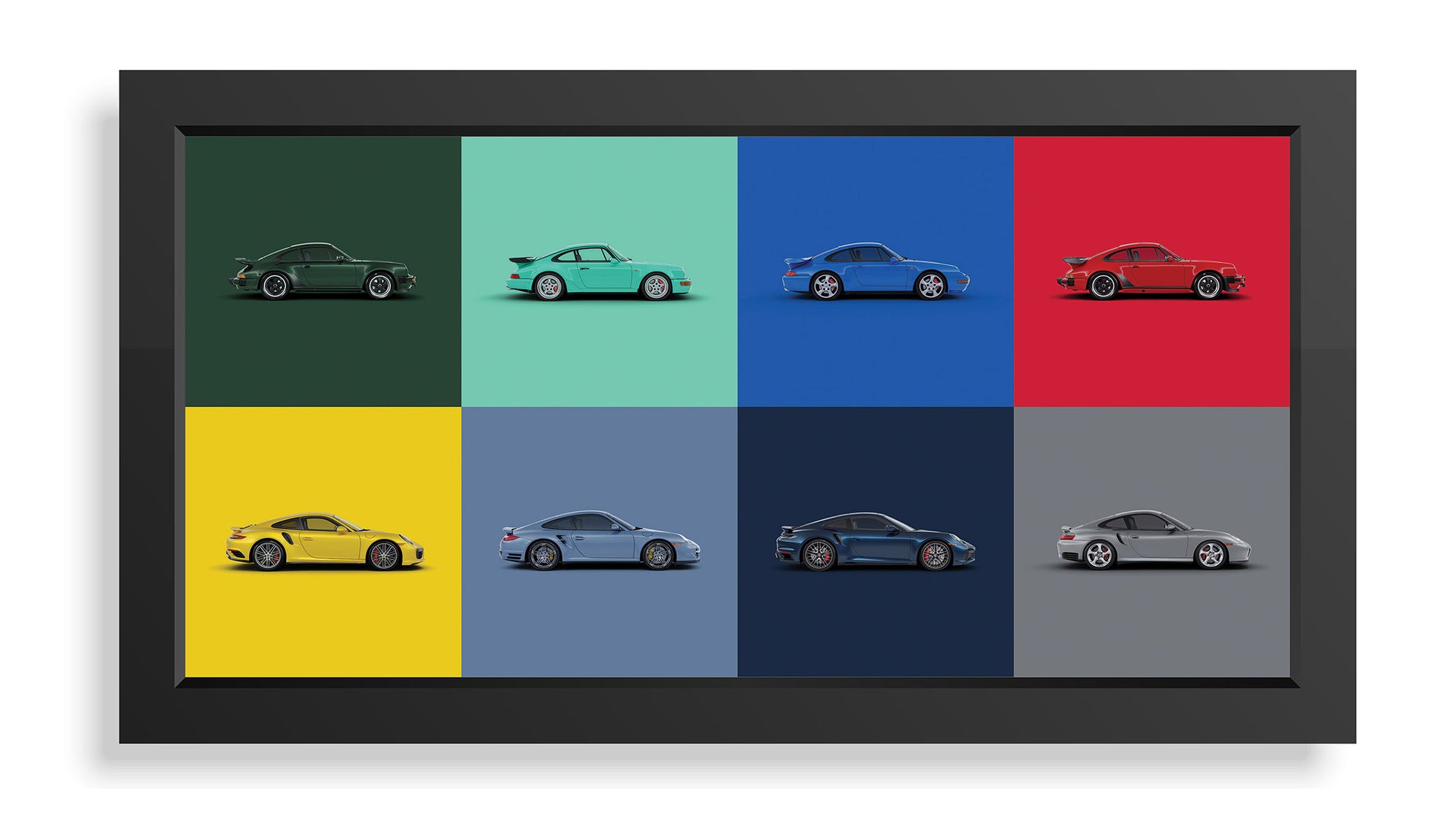 Eight 911s