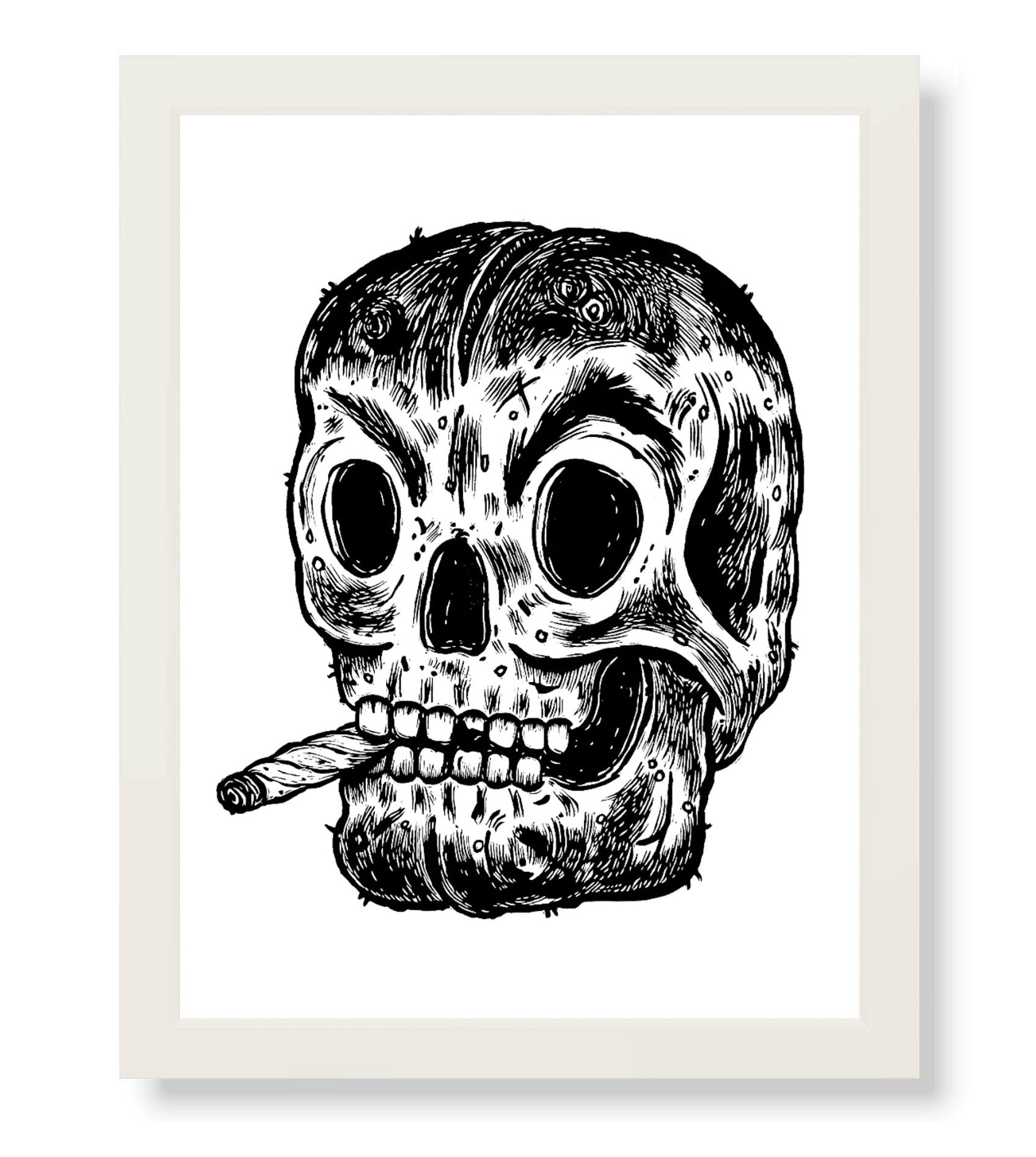 Smoking Skull