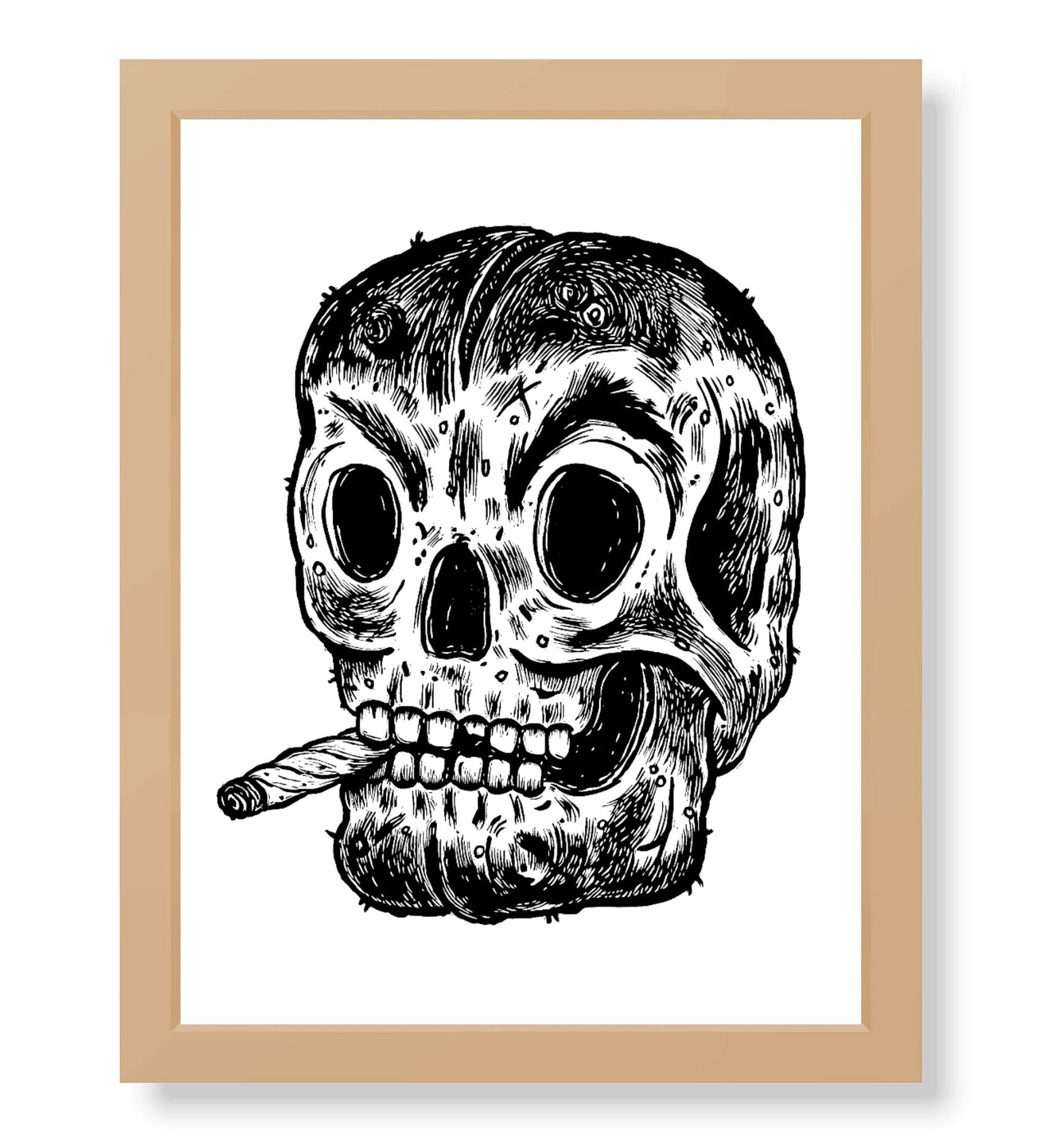Smoking Skull