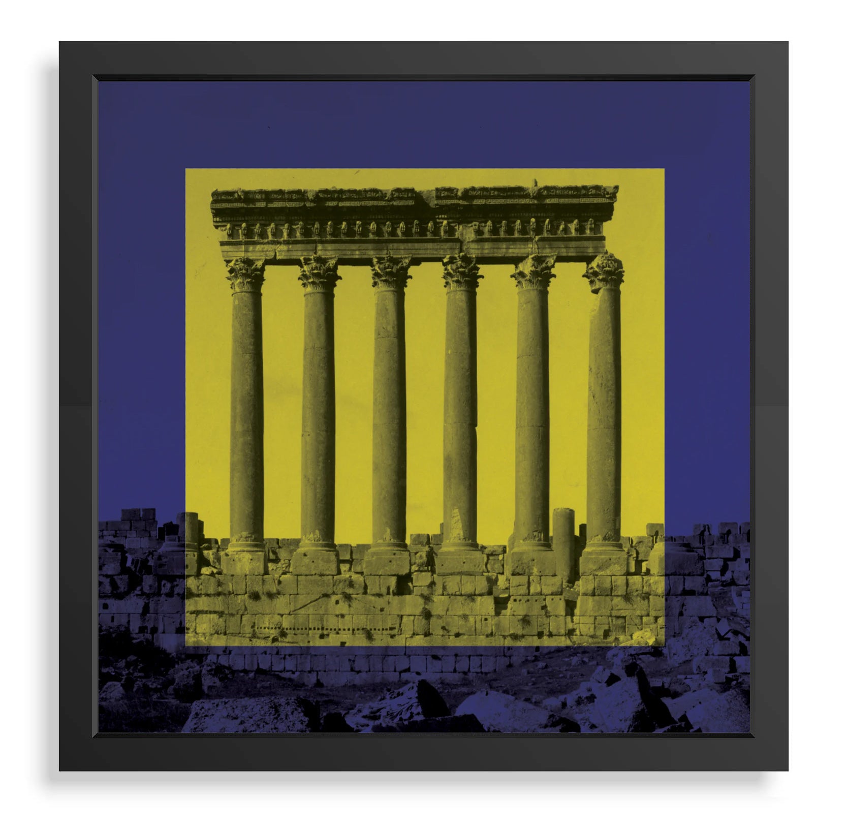 Temple of Jupiter (Purple & Yellow)