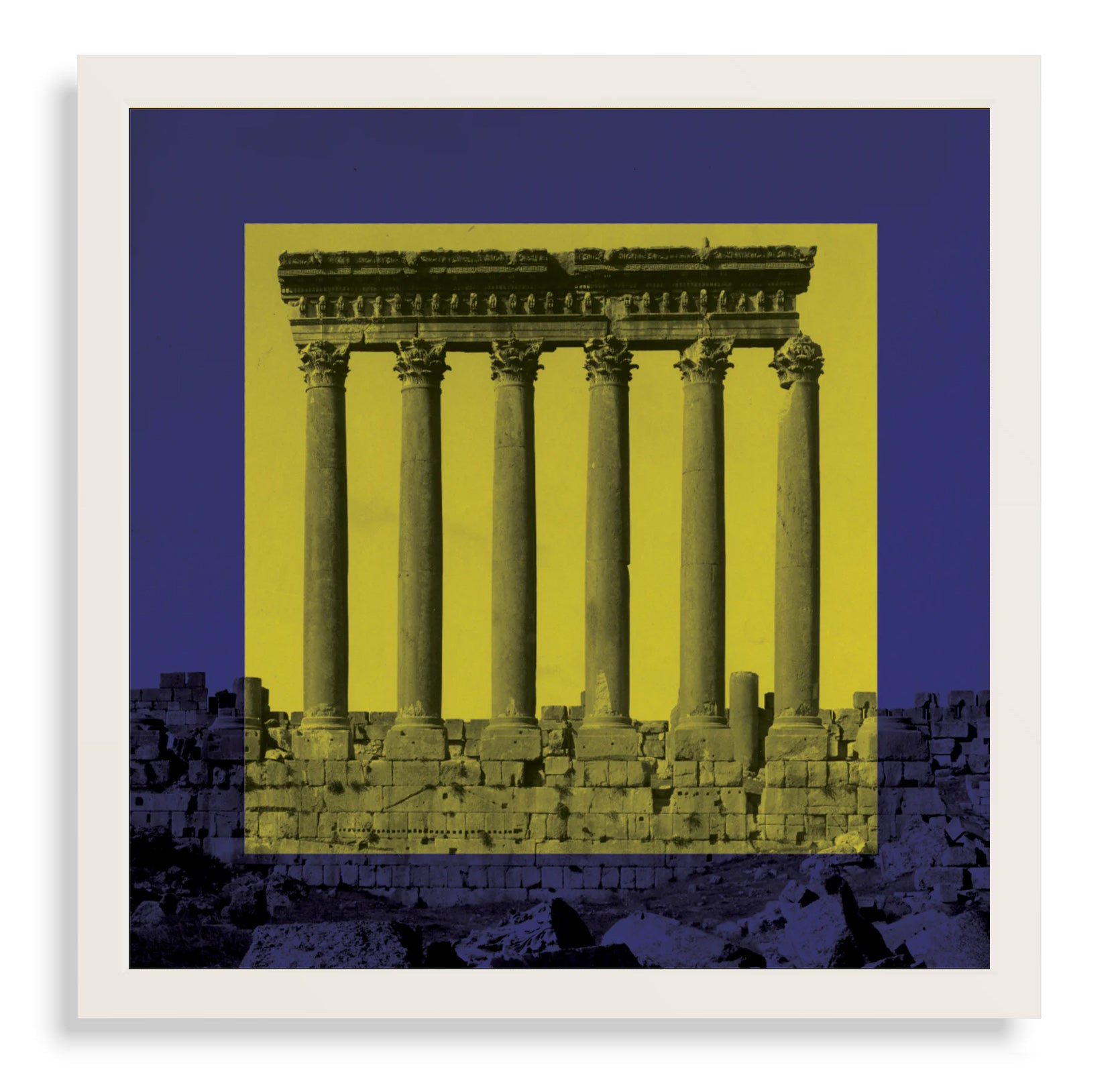 Temple of Jupiter (Purple & Yellow)