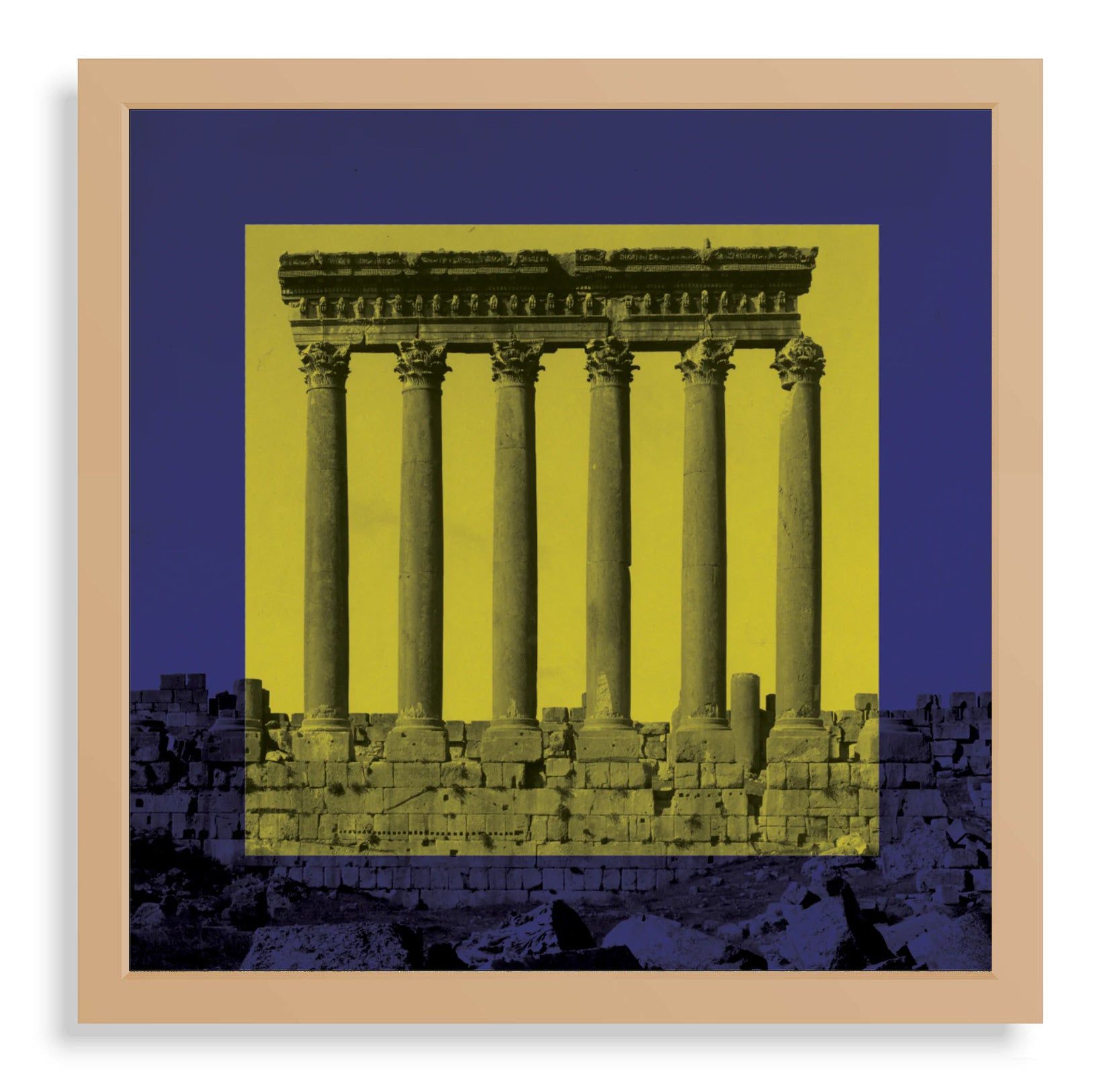 Temple of Jupiter (Purple & Yellow)