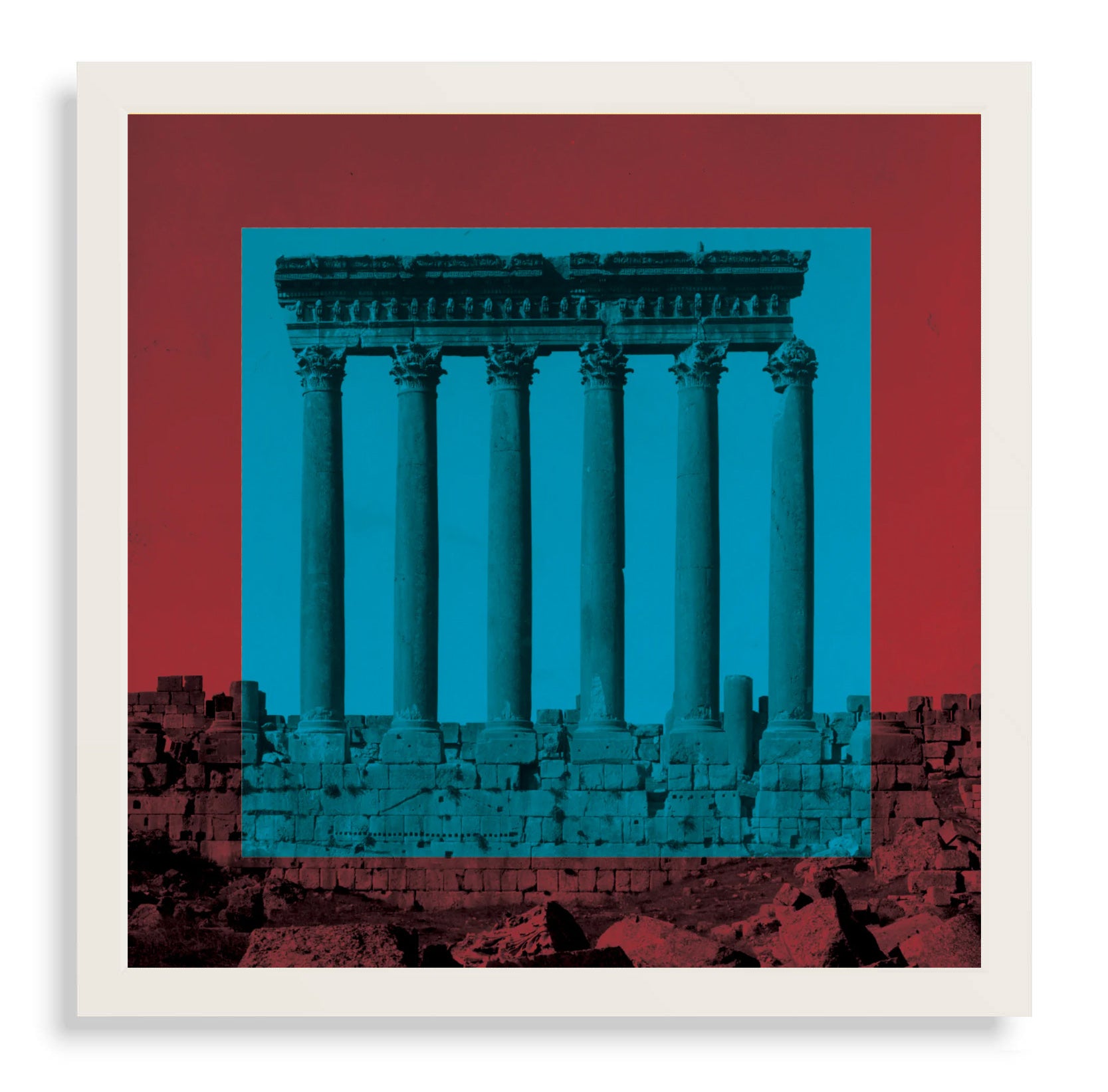 Temple of Jupiter (Red & Cyan)